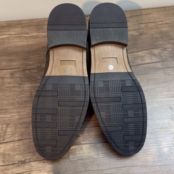 St. John's Bay Oliver Oxford Men's Dress Gray Shoes Size 12 M NWT (No Box) - Picture 4 of 9